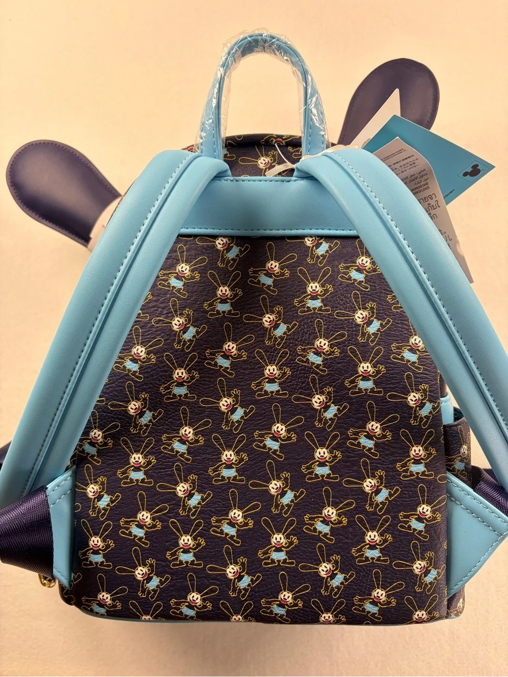 D23 Gold Member 2026 Disney OSWALD LUCKY RABBIT Loungefly Backpack And Ears NEW